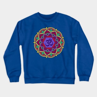 Mandala Om Crewneck Sweatshirt